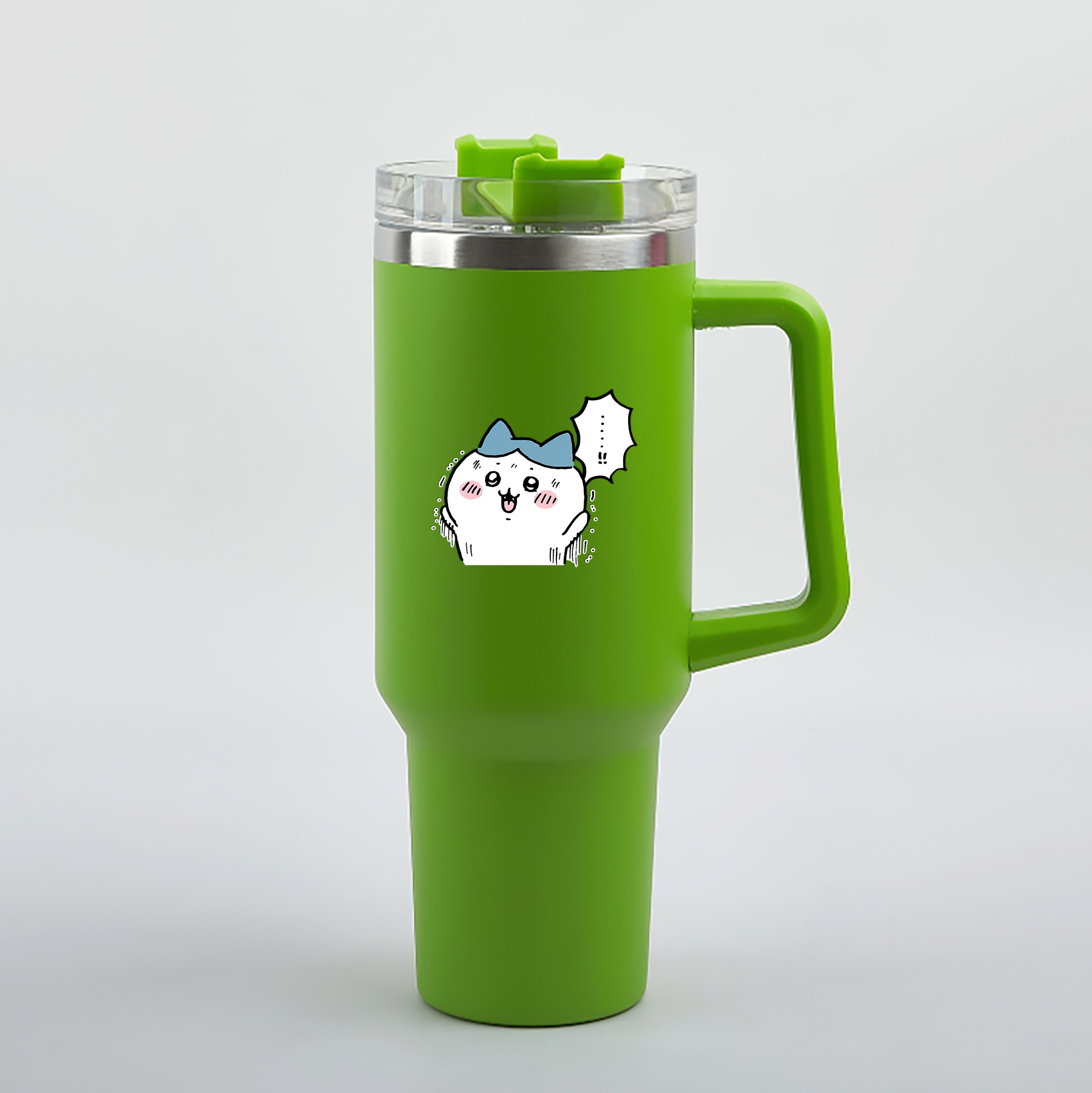 （画像用） ちいかわ ハチワレ Chii-kawa hachiware 1200mL車用タンブラー（カラープリント）